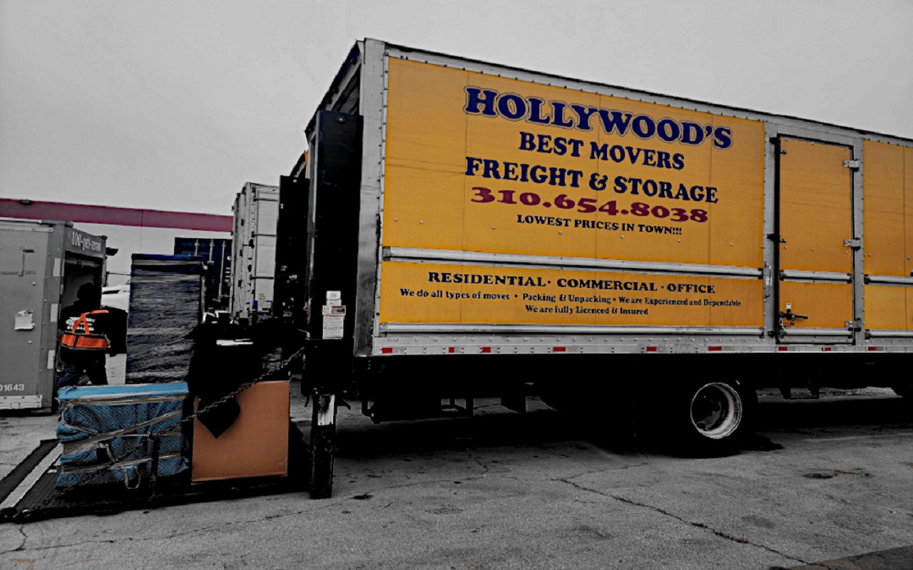 Hollywood's Best Movers Company website